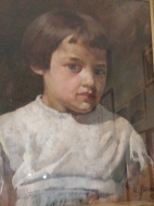 AMEDEO BIANCHI, Ritratto di Bambina